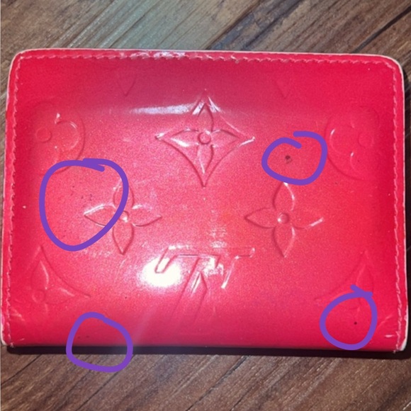 Louis Vuitton Ludlow Wallet in Pink Vernis - Picture 10 of 11